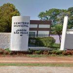 Coroas de Flores Cemitério Municipal Jardim São Paulo Foz do Iguaçu – PR