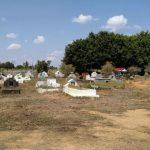 Coroa de Flores  Cemitério Municipal de Alta Floresta D’Oeste – RO