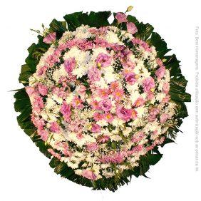 Coroa de Flores Delicada Lilás