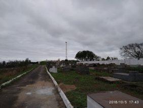 Coroa de Flores Cemitério Municipal Bom Jardim de Volta Redonda – RJ