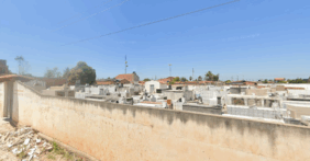 Coroa de Flores Cemitério Municipal de Água fria/BA