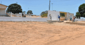 Coroa de Flores Cemitério Municipal de Feira Grande/AL