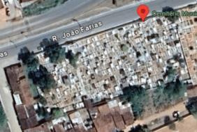 Coroa de Flores Cemitério Municipal de Iguaci/AL