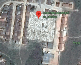 Coroa de Flores Cemitério Municipal de Jacuíbe/AL