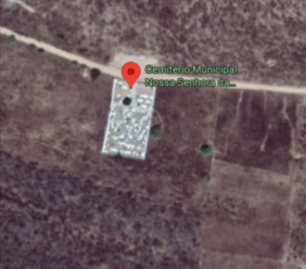 Coroa de Flores Cemitério Municipal de Jaramataia/AL