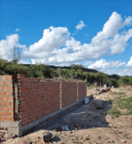 Coroa de Flores Cemitério Municipal de Carneiros/AL