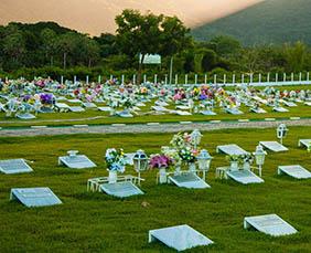 Coroa de Flores Cemitério Mun. Cristo Rei Teodoro Sampaio – SP